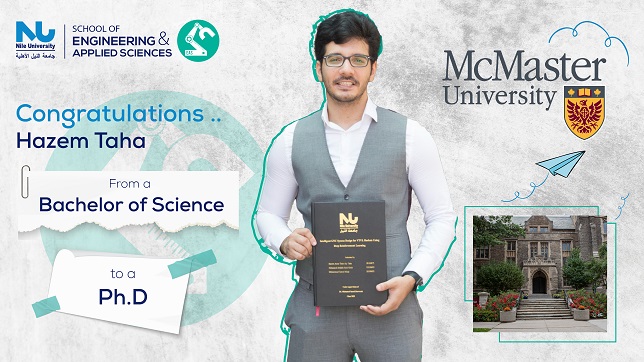 The Success Story of our Student Hazem Taha: The Journey from Bachelor to Ph.D.
