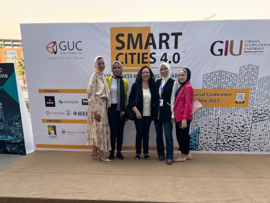  at the 2nd International Conference on Smart Cities 4.0 hosted by The German University in Cairo (GUC) and the German International University (GIU)