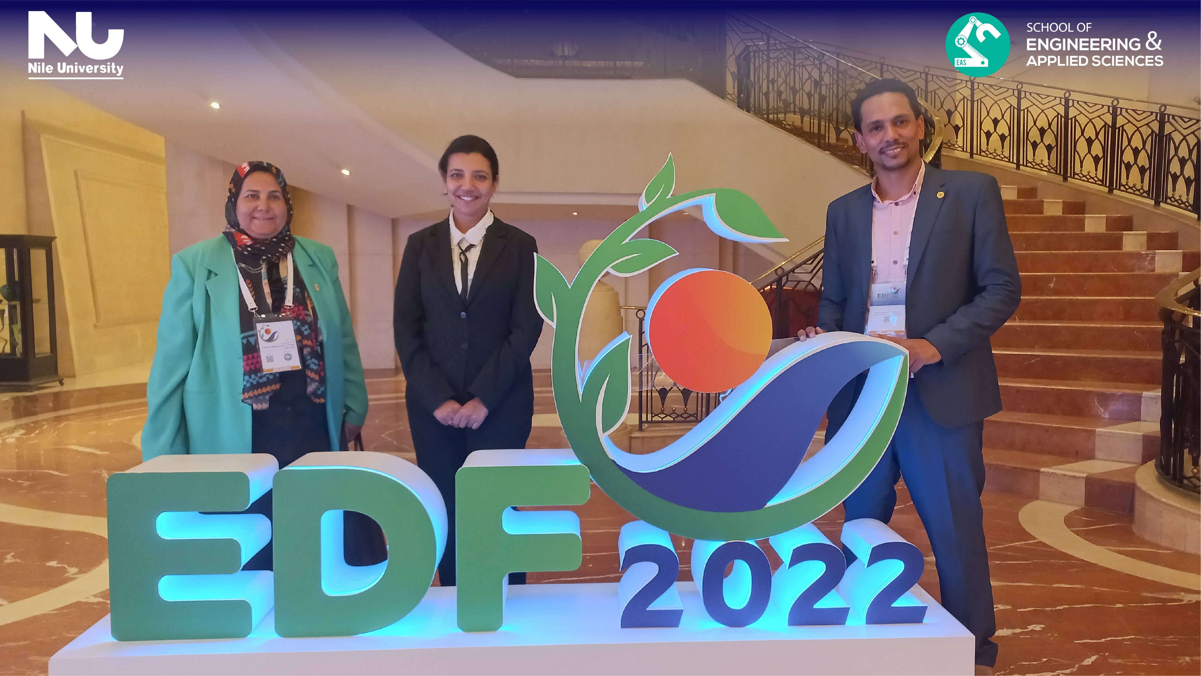 Dr. Marwa Freag Mahmoud Ibrahim has been chosen to participate in The Environment & Development Forum (EDF 2022)