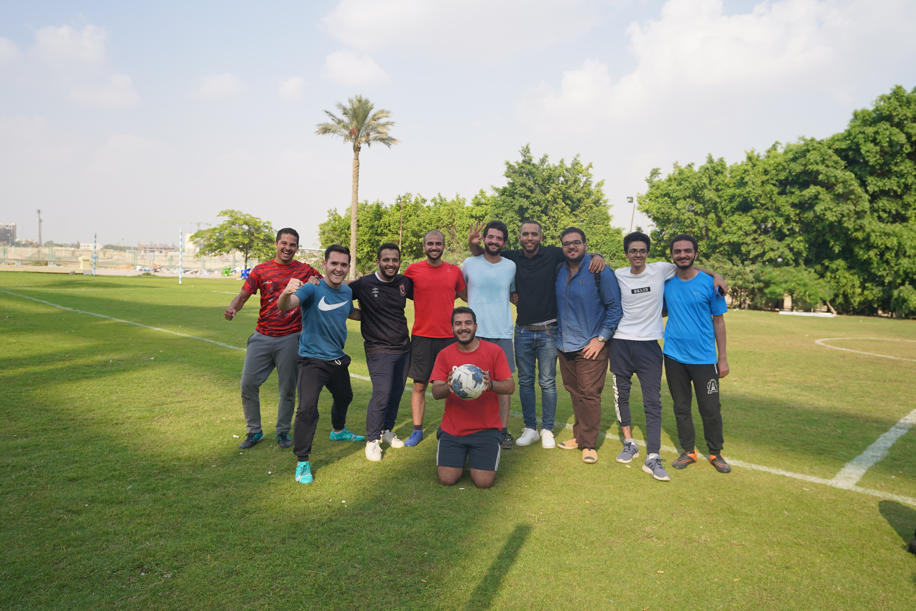 CIEM football League at Nile University 