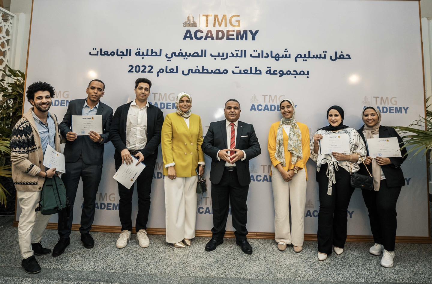 Our Engineering Students Honored by Talaat Mostafa Group